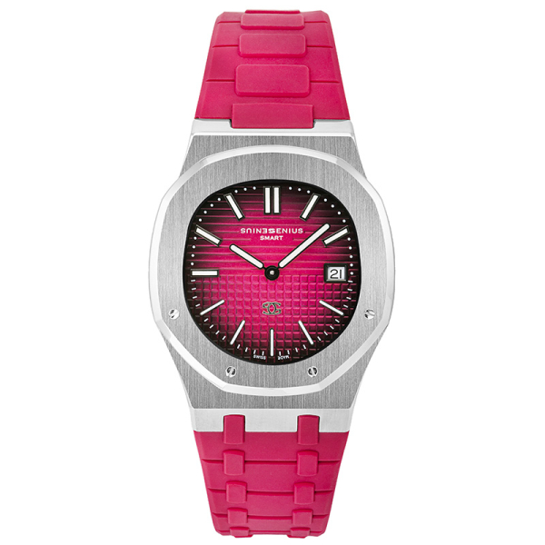 Genius Watch, Armbanduhr, smart collection, Japan pink, front